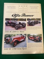 Coys kensington alfa for sale  BRISTOL