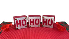 Christmas wooden blocks for sale  Lansing
