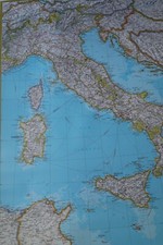 Cartina geografica politica usato  Torino