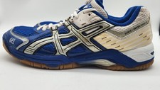 Tênis Asics Gel Rocket azul atlético prata branco feminino BN853 tamanho 10 comprar usado  Enviando para Brazil