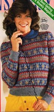 vintage fairisle knitting for sale  ALEXANDRIA