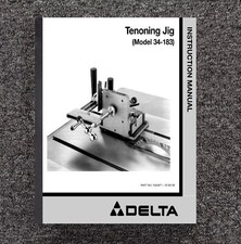 Tenoning jig instruction for sale  Addison