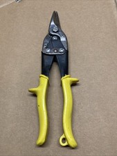 Vintage WISS M3 Chapa de Metal Cortes de Estanho, Cabo Amarelo, Transparência de 10", CORTE RETO comprar usado  Enviando para Brazil