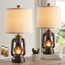 Farmhouse lantern table for sale  Las Cruces