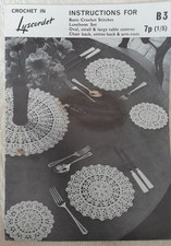 Vintage lyscordet crochet for sale Vintage lyscordet crochet for sale  ST. LEONARDS-ON-SEA