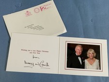 Usado, Príncipe Charles e Camilla - Fabuloso cartão de Natal de 2017 comprar usado  Enviando para Brazil