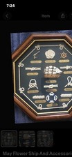 Usado, Peça de parede May Flower Ship e acessórios. Novidade sem marca. Usado. comprar usado  Enviando para Brazil