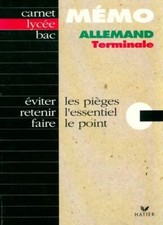 Allemand terminale collectif d'occasion  Hennebont