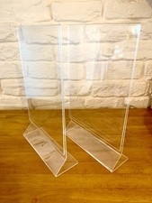 Menu holder plastic for sale  SPALDING