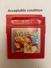 100% Autêntico Pokemon Versão Vermelha Inglês Nova Bateria Gameboy comprar usado  Enviando para Brazil