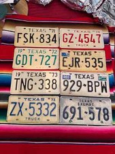 Texas lot license for sale  San Antonio