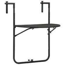 Mesa de varanda suspensa NNEVL marrom 60x64x83,5 cm plástico aparência de vime, usado comprar usado  Enviando para Brazil