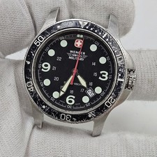 Peças/reparos de relógio de pulso masculino WENGER SWISS MILITAR (mergulhador batalhão)  comprar usado  Enviando para Brazil