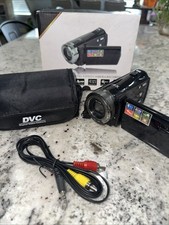 Câmera de Vídeo Digital DVC FHD 720HD Filmadora 16x Zoom 16.0 Mega Pixels Testada  comprar usado  Enviando para Brazil
