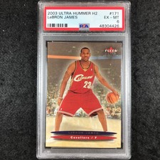 2003 Ultra Hummer H2 LEBRON JAMES Rookie #171 PSA 6 (426) comprar usado  Enviando para Brazil