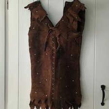 Suede tinkerbell pixie for sale  LOUGHBOROUGH