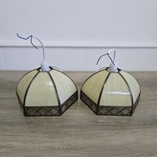 Pair tiffany style for sale  LOWESTOFT
