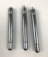 3 lanternas vintage Ray-O-Vac RAYOVAC cromadas clip-on canlight usa 2 tacos AAA comprar usado  Enviando para Brazil