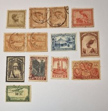 Lot timbres congo d'occasion  Les Forges