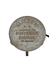 Sino de sinalização de garagem vintage para posto de gasolina Milton Service , usado comprar usado  Enviando para Brazil