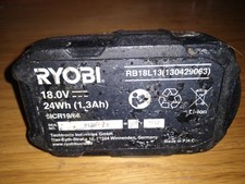 Ryobi rb18l13 battery for sale  NORTHAMPTON