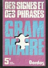 Grammaire signes phrases. d'occasion  Aix-les-Bains