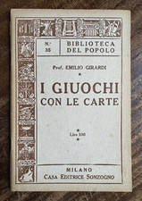 Emilio girardi giuochi usato  Genova