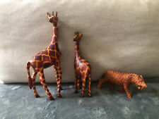 Sculptures girafes guépard d'occasion  Garches