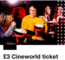 Cineworld cinema ticket for sale  ROCHESTER