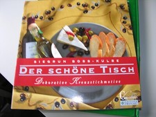 Kreuzstichmuster schöne tisch gebraucht kaufen  Genderkingen
