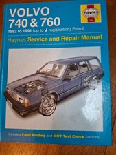 Haynes manual volvo for sale  STURMINSTER NEWTON