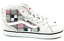 Tênis Vans Big Kids Girls Filmore Hi-Zip Patchwork High Top Novo - Tamanho 10 EUA, usado comprar usado  Enviando para Brazil