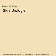 Urologie ebert wolfram gebraucht kaufen  Trebbin