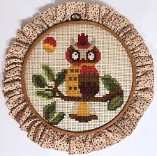 Cross stitch owl for sale  Kittery