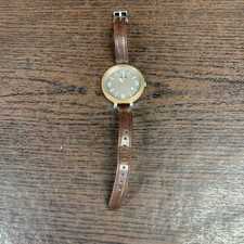 Relógio Fossil Feminino Pulseira de Couro Prata Tom Dourado Data Analógica ES3132 Clássico 36m comprar usado  Enviando para Brazil