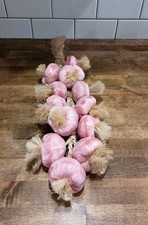Lâmpadas de alho de cerâmica vintage penduradas em corda decoração de cozinha italiana 17 polegadas comprar usado  Enviando para Brazil