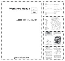 Volvo Penta AQ205, 430, 431, 432, 434 Instrukcja warsztatowa PDF na sprzedaż  PL