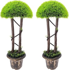 2pcs artificial topiary for sale 2pcs artificial topiary for sale  SALFORD
