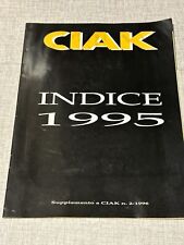 Rivista ciak indice usato  Trieste