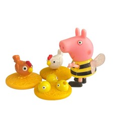 Caixa aberta GC 1 Bee Peppa +2 galinhas +1 ninho com 3 filhotes | Conjunto de fazenda de brinquedos Peppa Pig comprar usado  Enviando para Brazil