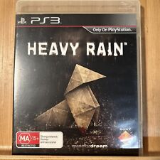 Videogame Heavy Rain PS3 PlayStation 3 completo com manual PAL região 4 (S6.2) comprar usado  Enviando para Brazil