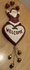 Wooden santa welcome for sale  Englewood