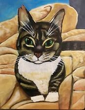 Acrylic pet portrait for sale  Waterbury