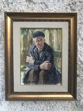 Quadro anziano pensieroso usato  Calvizzano