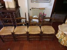 Sedie antiche rustiche usato  Alessandria