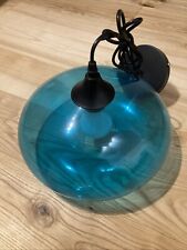 Glas lampe blau gebraucht kaufen  Ingolstadt
