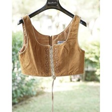 Gilet corpetto pelle usato  Italia