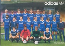 Mannschaftskarte adidas darmst gebraucht kaufen  Steinbach-Hallenberg