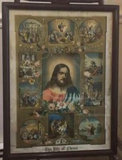 Antique 1881 print for sale  Caledonia