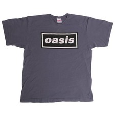 Camiseta Oasis Inglês Reino Unido Wonderwall Shoegaze Rock Band Tour Punk Grunge Britpop GG, usado comprar usado  Enviando para Brazil